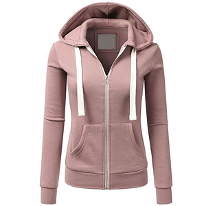 Sudadera con Capucha Negra Unisex 2026, Sudadera con Cierre, Corte Ajustado, Informal, Color Sólido, Felpa Francesa, Manga Larga, para Otoño - Product Image 4
