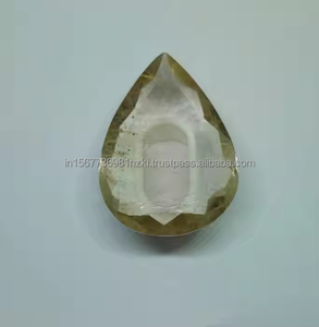 Meilleure vente de cabochon à facettes en quartz rutile doré naturel de belle qualité pierres précieuses en vrac du fournisseur - Product Image 3
