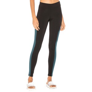Leggings de yoga grande taille pour femmes, sans couture, antibactériens, respirants, taille mi-haute, longueur genou, décontractés, extensibles, unis et lisses - Product Image 4
