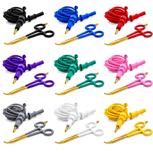 Pinzas de Bloqueo Hemostáticas Multicolores con Base Dorada, Herramienta de Soldadura de Joyería Permanente de Alta Calidad, 5 Pulgadas / Personalizable - Product Image 6