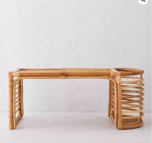 โต๊ะกาแฟหวายหวายธรรมชาติสุดหรู/ชุดโต๊ะโซฟาสำหรับตกแต่งบ้าน/วิลล่า/โรงแรม - Product Image 2