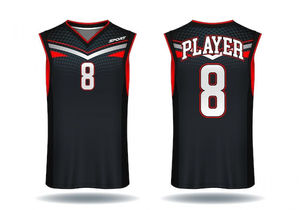 Jersey de Baloncesto sin Mangas con Cuello en V, Tallas Grandes, para Equipos, Verano 2026, el Más Vendido, Personalizable con Número de Equipo - Product Image 3
