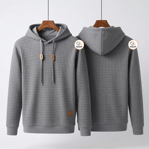 Sweat-shirts à capuche pour hommes tendance, séchage rapide, prix bas, vêtements de rue décontractés, sweat-shirts à capuche unis - Product Image 6