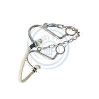 Rope Nose Gag TWISTED WIRE SNAFFLE BIT pour chevaux Instruments vétérinaires en acier inoxydable PAR DADDY D PRO CE ISO13485 Classe I
