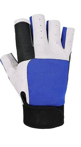Yacht Gloves Professional Grade Anti <b>Slip</b> Palm Protection Gloves for Sailing Racing Boating and Marine Deck Work in All Weather - Product Image 4
