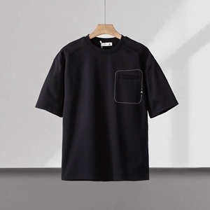 เสื้อยืดโอเวอร์ไซส์สไตล์วินเทจสำหรับทุกเพศ ผ้าคอตตอนหนา เสื้อยืดคุณภาพสูงแบบสั่งทำพิเศษสำหรับผู้ชาย เหมาะสำหรับวิ่งจ๊อกกิ้งและวิ่งออกกำลังกาย - Product Image 2