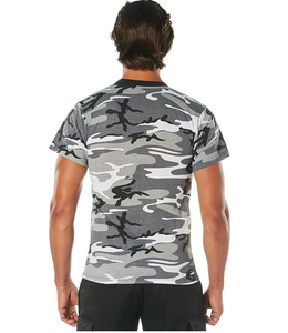 Custom Full Camo Print Fashion T-Shirt Oversized Knitted <b>Polyester</b> Cotton Casual Sportswear Hiking Wear Hunting Fishing <b>TShirts</b> - Product Image 5