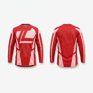 Maillot de motocross à manches longues, prix de gros, respirant, séchage rapide, léger, pour le cyclisme et la course moto - Product Image 5