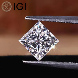 Elegante Diamante Cultivado en Laboratorio de 1.02 CT con Certificado IGI, Corte Princesa Cuadrado Excelente - Product Image 2
