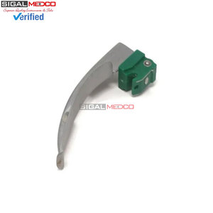 High Quality Reusable Stainless Steel Laryngoscope Set With LED Light 6 Fiber Manual Surgery Professional Sterilizable Airway - Product Image 3