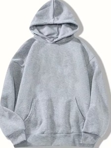 Sweat-shirt à capuche pour femme en coton lourd 400 g/m², personnalisable, de haute qualité, vierge, OEM - Product Image 4