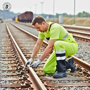 Custom Hi Vis ANSI Certified Thermal Bib Overalls <b>Heavy</b> <b>Duty</b> Waterproof Safety Workwear Pants with Reflective <b>Tape</b> Unisex - Product Image 3