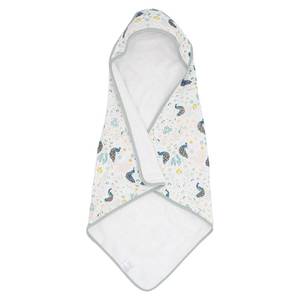 Manufacturer Organic Bamboo Baby <b>Towels</b> With Hood Bamboo Organic Animal Embroidered Soft Bath <b>Wrap</b> Wholesale Supplier - Product Image 2
