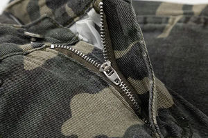 Jeans de Mezclilla para Hombre, Estilo Urbano, 100% Algodón, Corte Holgado, Diseño Sólido, Invierno, Venta al Por Mayor OEM, Jeans Rectos Holgados - Product Image 3