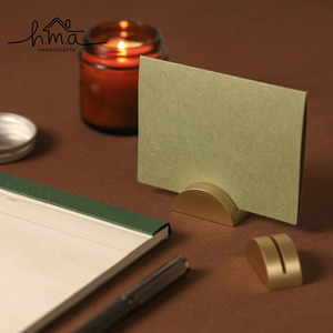 Minimalist Brass Photo <b>Card</b> Holder Modern Desk <b>Card</b> Stand Metal Memo Note <b>Card</b> Display Holder Office <b>Table</b> <b>Card</b> Stand - Product Image 1