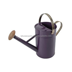 กระป๋องน้ำชุบสังกะสีโลหะดีไซน์คลาสสิกสำหรับสวนและฟาร์ม - Product Image 6