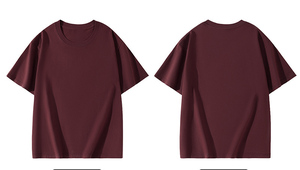 Camiseta de hombre a la moda con cuello redondo y manga corta, 220g, 100% algodón, diseño de logotipo personalizado OEM. - Product Image 3