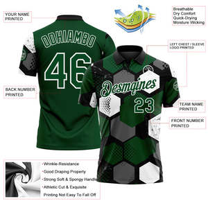 Camiseta de Polo Personalizada para Pádel, Ligera, de Poliéster de Alto Rendimiento, Fabricante, Marca Privada, Venta al Por Mayor, Exportación de Ropa - Product Image 3
