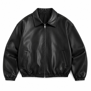 Wholesale Moto Riding Motorbike Leather Motorcycle <b>Jacket</b> Clothing <b>Men's</b> Waterproof Racing Motor <b>Bike</b> Leather <b>Jackets</b> - Product Image 2