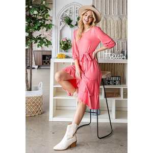 Reborn J Tie ด้านหน้ามีระบายชุดเดรสแขนระบายทำด้วยมือตัวแปรบริการเติมเต็ม - Product Image 1