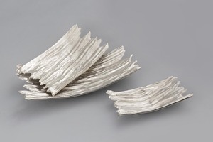 Bandeja de Servicio de Metal con Acabado Cromado Plateado, Excelente Calidad, Hecha a Mano, de Aluminio, Clásica y Elegante, Bandejas de Servicio de Lujo al por Mayor - Product Image 2