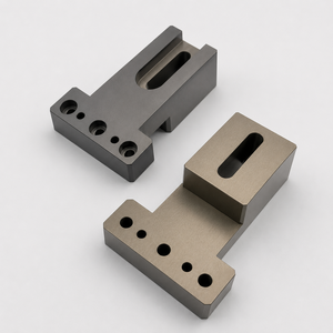 Aluminum Alloy Custom Aluminum Surface Finished Parts - Hard Anodized Hard Anodized Sliding <b>Block</b> - Product Image 4