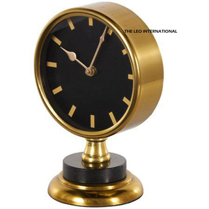 Restaurant Effective Prices for Stylish <b>Table</b> Decoration Vintage Silver Leafy Design Metal <b>Table</b> <b>Clock</b> for Home Hotel - Product Image 4