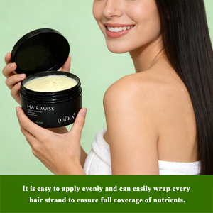 Mascarilla Capilar de Marca Privada, Nutrición Profunda, Reparación del Cabello Dañado y Seco, Hidratante y Acondicionadora - Product Image 3