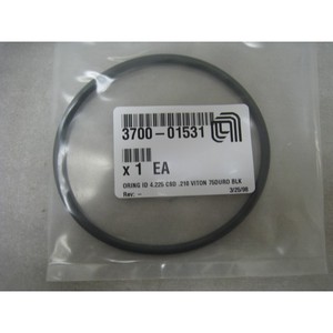 AMAT 3700-01531 ORING ID 4.225 CSD .210 75 DURO BLK - Equipo y Piezas de Semiconductores de Confianza de Marca Global - Product Image 2