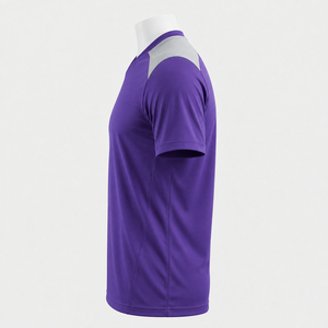 เสื้อเทนนิสผู้ชายแบบซับลิเมชั่นสั่งทำพิเศษ แห้งเร็ว เสื้อยืดกีฬาสำหรับเล่นแร็กเก็ต ระบายอากาศได้ดี เสื้อผ้ากีฬาแพดเดิล สควอช รับผลิตแบบ OEM - Product Image 6