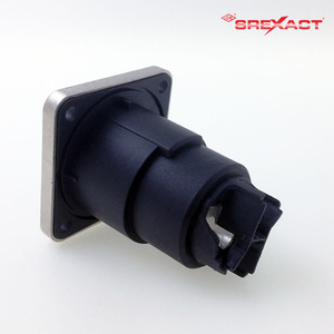 Conector SpeakON Hembra de 4 Pines SREXACT 40A, Conector de Audio de Montaje en Panel Rectangular de Aleación de Zinc, 250V PA, Carcasa Negra para Altavoz - Product Image 6