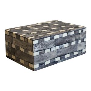 Resin inlay storage box MDF decorative jewelry box Competitive price storage Trending resin jewelry box for Bedroom Use - Product Image 3