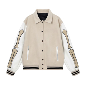 Wholesale High Quality Fashionable Winter Men Varsity <b>Jackets</b> Men Breathable Embroidery Front Custom Street Wear Fast Delivery - Product Image 1