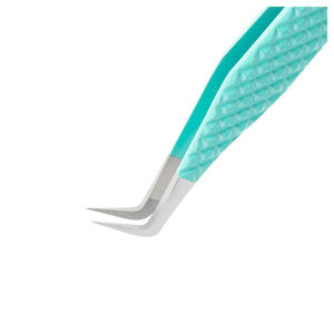 Pinzas para Pestañas de Acero Inoxidable con Puntas de Fibra, Pinzas para Cejas de Punta Fina - Product Image 5