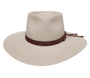 Genuine Leather Outback <b>Hat</b> <b>Western</b> Cowboy Style Wide Brim Travel Cap Water Resistant USA Europe Wholesale Trending Top 2026 - Product Image 4