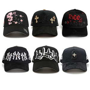 Gorra de Béisbol Unisex 100% Nueva Original de Calidad G5 con Bordado 3D de Gamuza y Patrón de Letras de Diamantes de Imitación de 5 Paneles - Gorra del Mago - Product Image 2