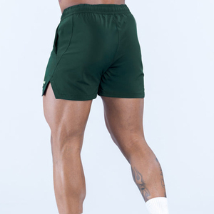 Pantalones Cortos Deportivos para Hombre, Estilo Moderno, Color Pino, Cómodos, de Secado Rápido, con Bolsillos, Logotipo Personalizado, Cintura Elástica - Product Image 2