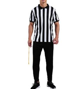 Uniformes de Árbitro de Fútbol, Camiseta Polo a Rayas Personalizada para Árbitro, Jersey de Árbitro de Baloncesto para Hombre, Camiseta de Árbitro de Rugby y Fútbol - Product Image 6