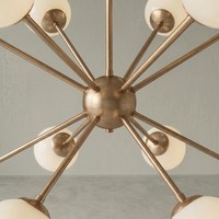 Lustre suspendu en laiton style Art déco moderne du milieu du siècle, lampe murale en forme de globe, amovible pour la décoration intérieure/extérieure de Diwali