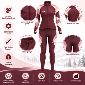 <b>Womens</b> <b>Cycling</b> Kit Custom Sublimation Jersey and <b>Bib</b> <b>Shorts</b> Team <b>Cycling</b> Set Personalized Personalized Personalized Personalized - Product Image 6