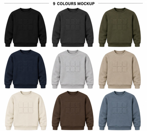 Sudadera de Cuello Alto Verde Oliva para Hombre, Corte Regular, Patrón Geométrico en Relieve, Estilo Minimalista, Tejido de Punto para Invierno, ODM - Product Image 6