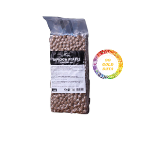 ไข่มุกดำพรีเมียมสำหรับชานมไข่มุก ลูกบอลบ๊อบกัดได้ ผลิตจากแป้งมันสำปะหลัง - Product Image 1