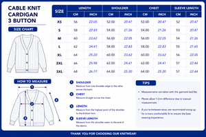 <b>Women</b> Winter Vietnam <b>Cable</b> <b>Knit</b> <b>Cardigan</b> 3 Button Full Casual V-neck Solid Color 100% Acrylic Anti-Wrinkle Pocket Simple Drop - Product Image 4