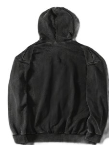 Men's Regular Fit Hooded <b>Zipper</b> <b>Sweatshirt</b> 100% Cotton French Terry Casual Autumn Wear Quick Dry Breathable 370g - Product Image 2