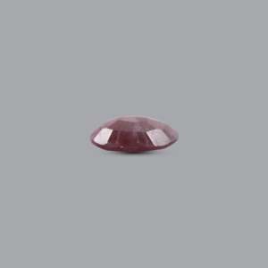 Natural 7.6 Ct Oval Faceted Ruby Loose Gemstone Red Pear Cut Gem for Fine Jewelry - Product Image 3