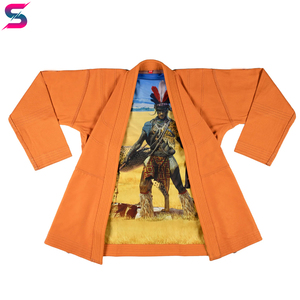 Nuevo Kimono de Jiu Jitsu Brasileño de Tela Suave de Primera Calidad, Moderno y de Última Moda, Sublimado, Unisex, de Poliéster y Algodón, para Artes Marciales - Product Image 6