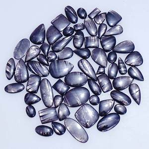 Joyería de forma de mezcla personalizable de poder Natural, piedras preciosas superiores, hipersteno cabujón suelto de cuarzo, alta calidad AAA + - Product Image 1