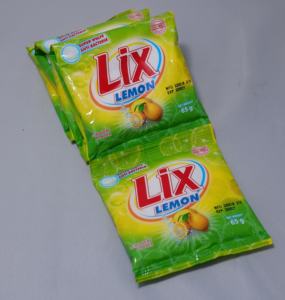 Lessive en poudre parfum citron LIX OEM ODM – Meilleur prix, en stock, détergent pour vêtements, Vietnam, autres parfums disponibles, 300g - Product Image 4