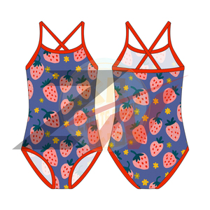 Wholesale Custom Color and Design Sexy kid <b>Bikini</b> <b>Sets</b> for Girls Swimwear OEM Factory Made Girls Swimsuit Suits <b>Tops</b> - Product Image 3