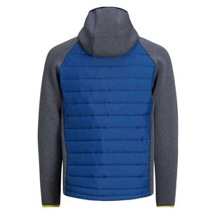 Men's Winter Varsity <b>Jacket</b> <b>Reversible</b> Eco-Friendly Quick Dry Lightweight Hooded Windproof Quilted Nylon/Polyester/Cotton Blend - Product Image 5
